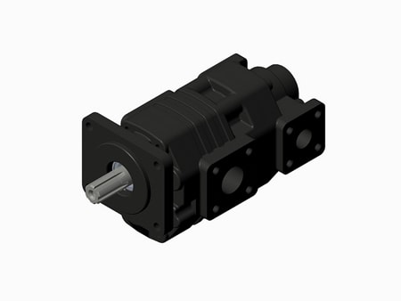 Tandem Gear Pump, Group 3A + Group 2.6A