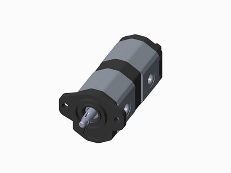 Tandem Gear Pump, Group 1.25 + Group 1.25