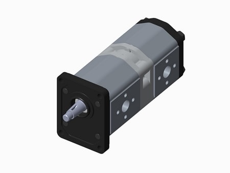 Tandem Gear Pump, Group 2 + Group 2