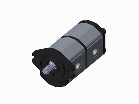 Tandem Gear Pump, Group 2 + Group 2
