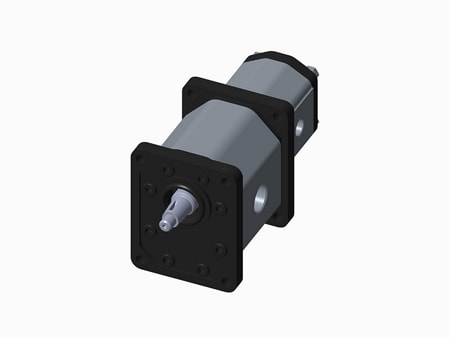 Tandem Gear Pump, Group 3 + Group 2